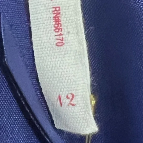 Mauve Anthropologie 100% Silk Purple Tiered Abstract Midi Boho Dress Women’s 12 - Picture 8 of 9